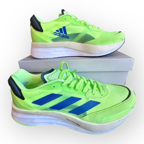 Adidas Adizero Boston 10 M Running Shoes Sneakers Style H67514 Mens Size 10 - Picture 10 of 14